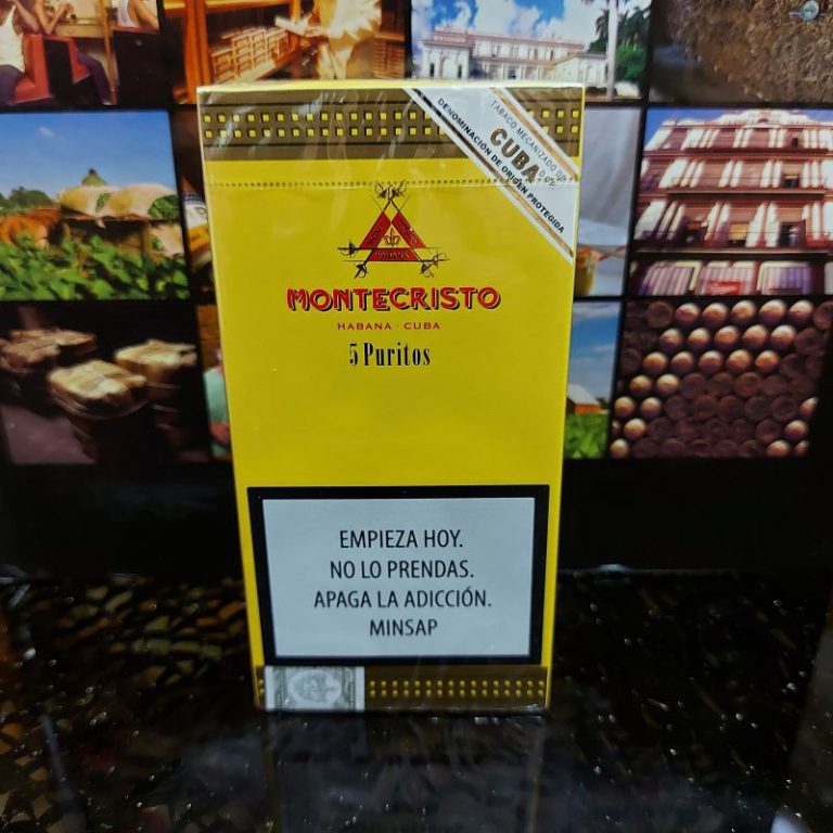 Montecristo Puritos Cigar Pack Of 5 - Robert Graham 1874