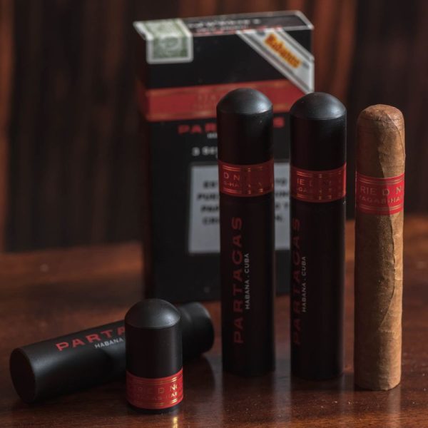 Partagas Serie D No. 4 Tubos Pack of 3